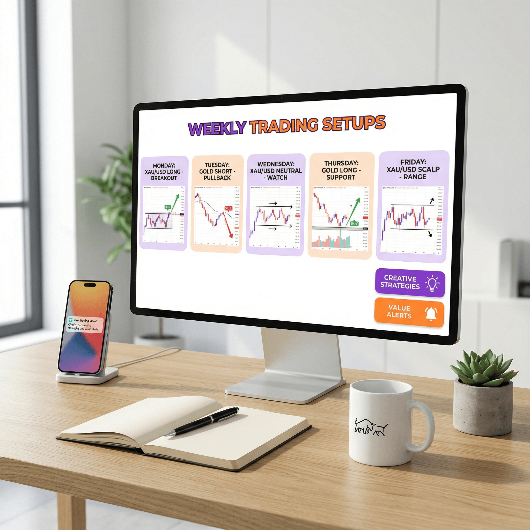 Dapat idea setup setiap minggu PERCUMA