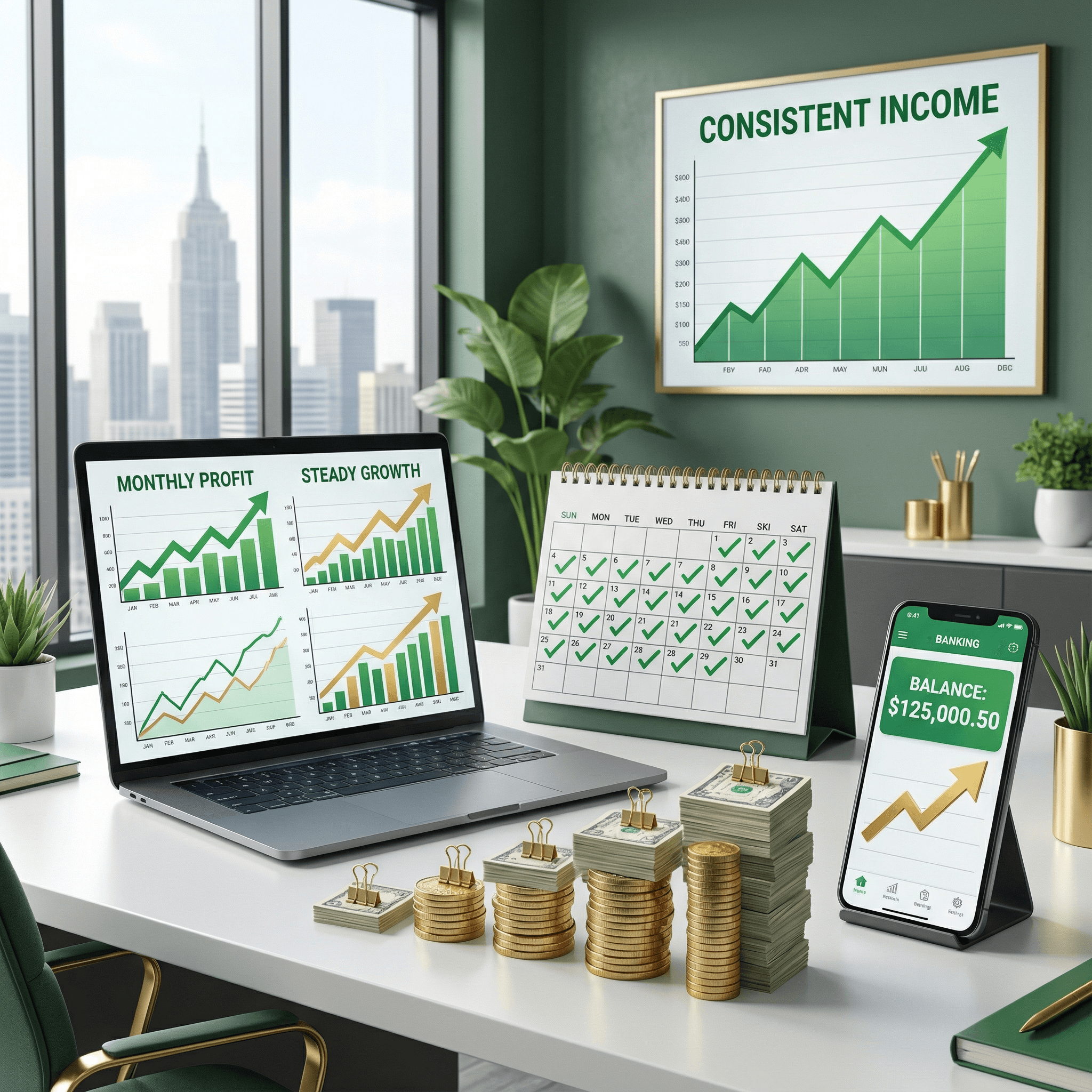 CARA BUAT INCOME KONSISTEN