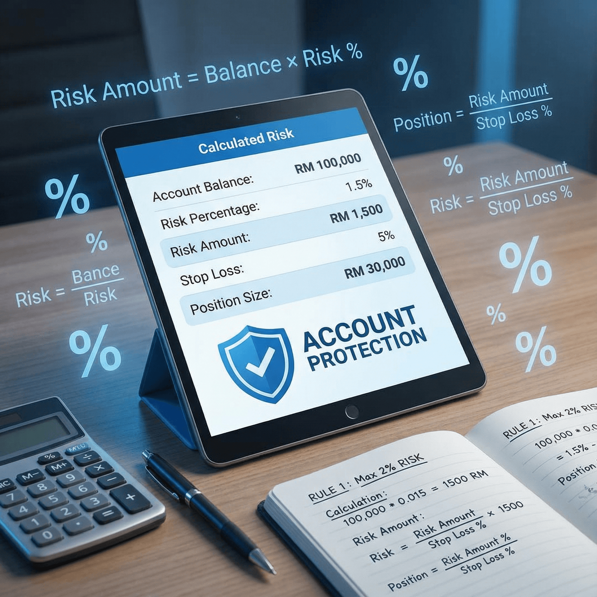 FORMULA KIRA RISIKO AKAUN